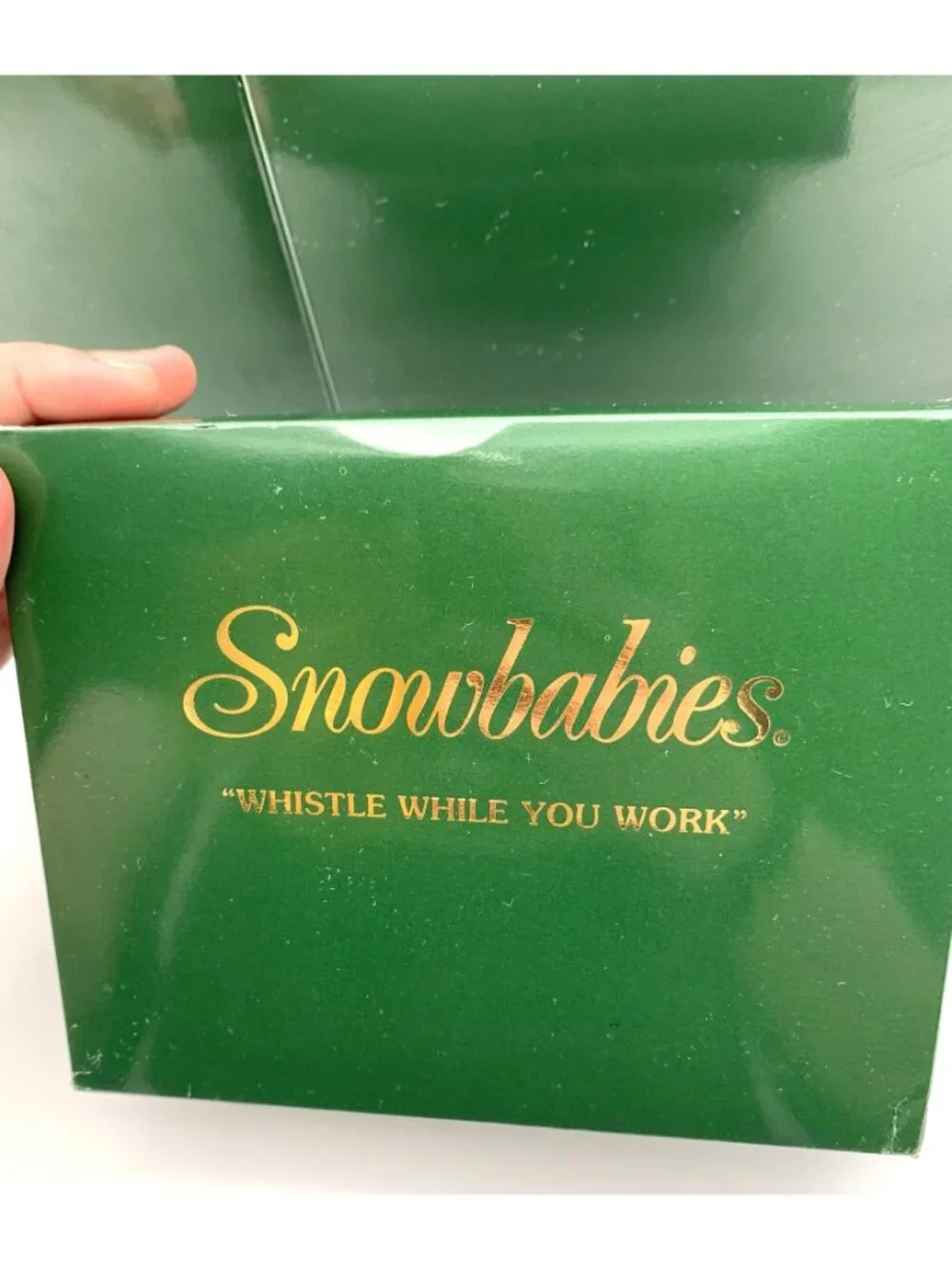 Department 56 Snowbabies Figurines Lot Of 4 W/ Boxes Tic Tac Toe Helpful Friends